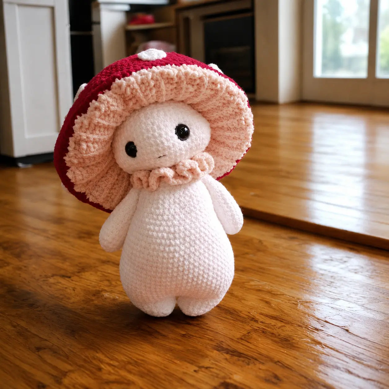 Mushy the Mushroom Man — Crochet Amigurumi Pattern PDF