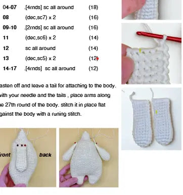 Mushy the Mushroom Man — Crochet Amigurumi Pattern PDF