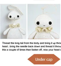 Mushy the Mushroom Man — Crochet Amigurumi Pattern PDF